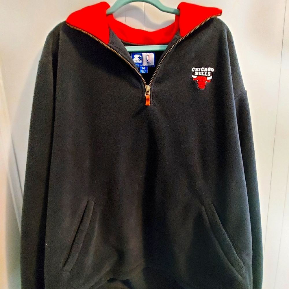 Chicago Bulls Pullover Fleece Jacket